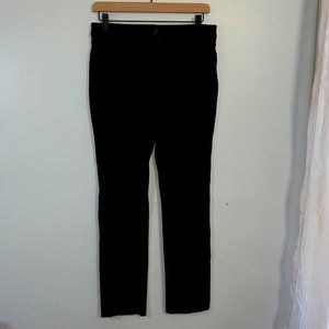 NYDJ Marilyn Black Ponte Straight Leg Pants 4